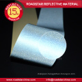 grey reflective PVC foam leather